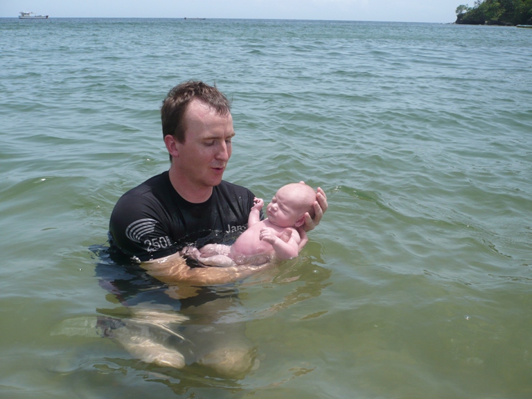 Luzie im Meer